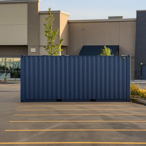 our commercial storage containers are designed to be weatherproof and secure, offering protection for your stored items